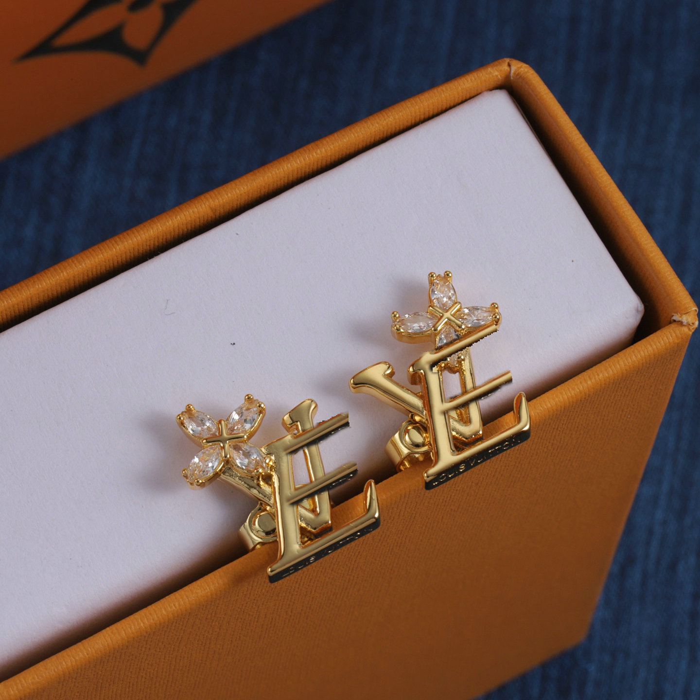 Fashion earring designer jewelry luxury earrings womens earring trendy gold plated designer earrings jewlery gift