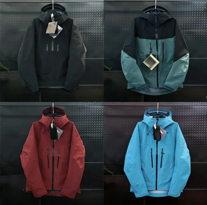 Men Jacket Three Layer Outdoor zipper jackets Waterproof warm Jackets For sports Women SV/LT Jacket Male Casual Lightweight Hiking Jacket Size S-