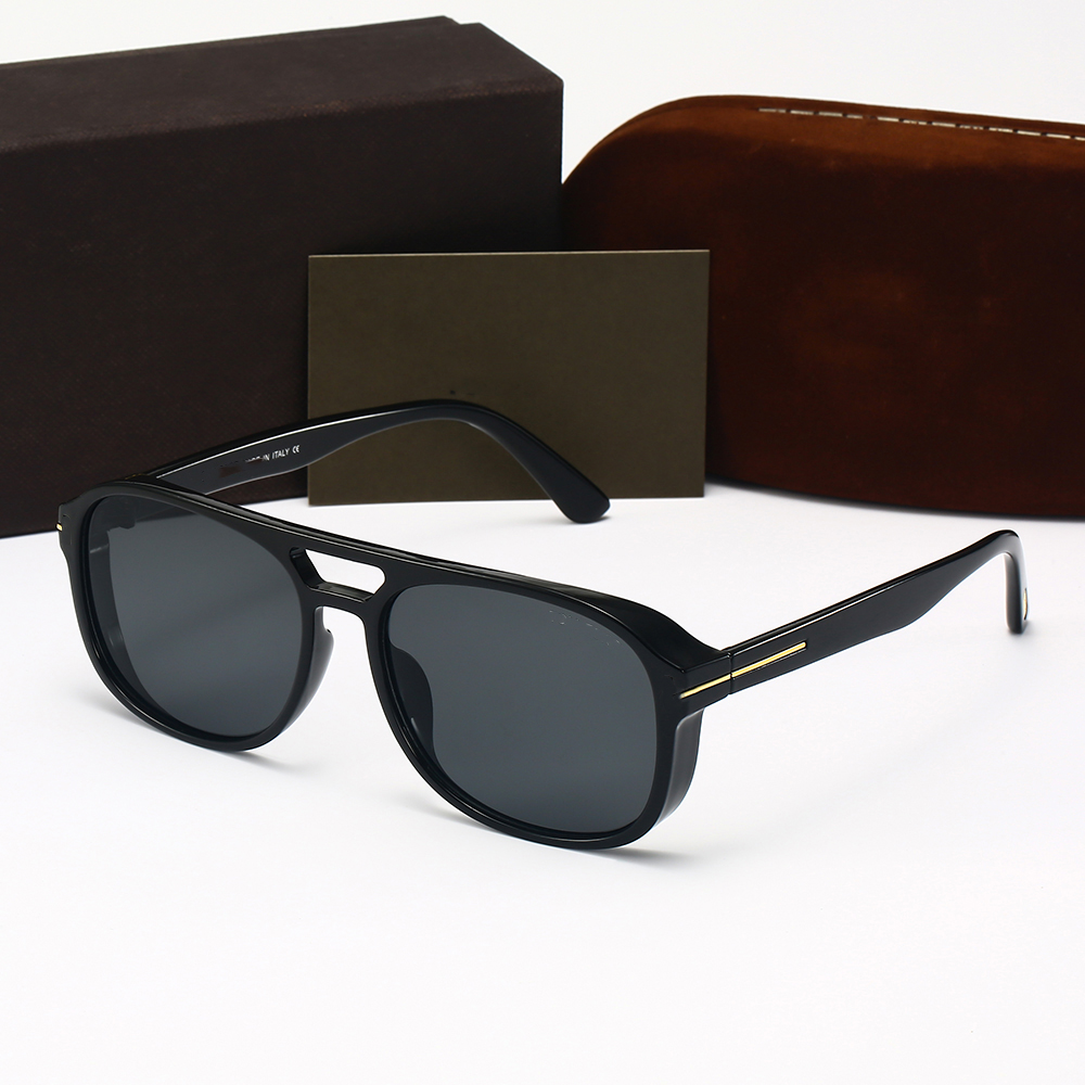 2026 new designer sunglasses fashion square double beam T-shaped internet famous sunglasses European and American ins high-end sunglasses Outdoor Dr