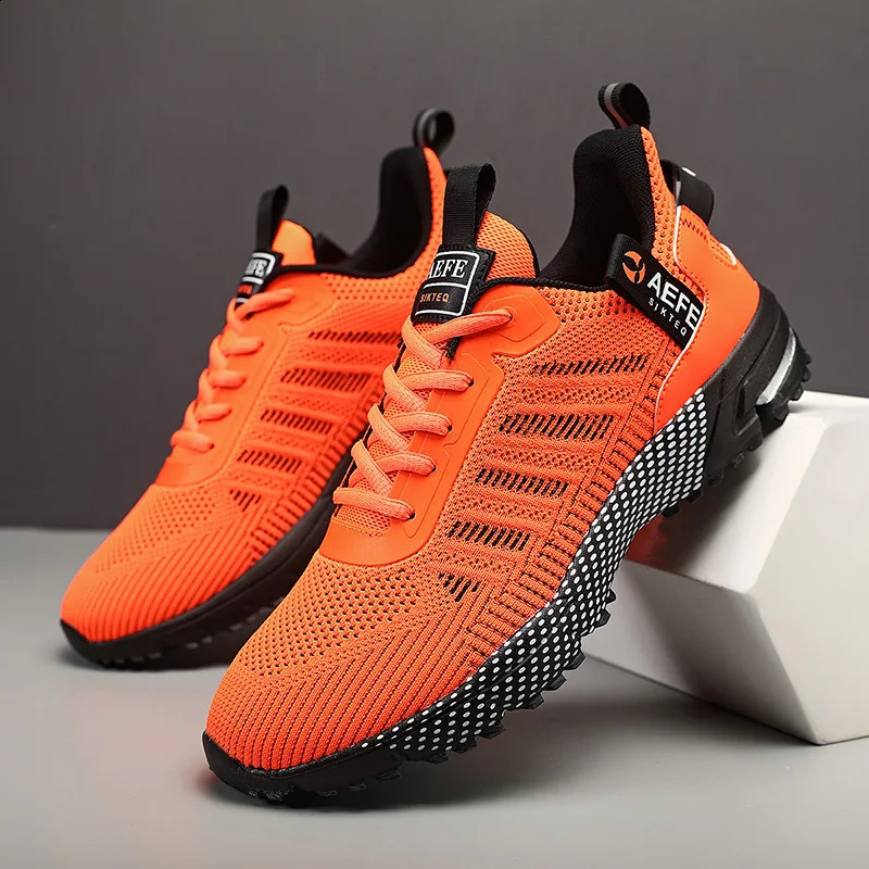 Men Running Shoes Breathable Outdoor Sports Shoes Lightweight Sneakers for Men Comfortable Athletic Training Footwear 260807