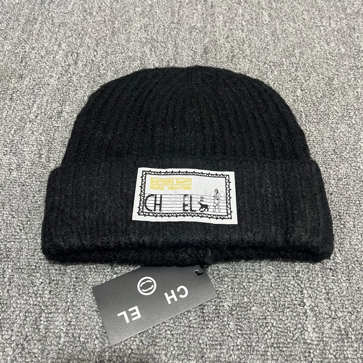 Hot Designer beanie design men bonnet skull cap ski luxe wool cc hat Winter Hat Beanies Jacquard Casquette Knitted Fitted Hats for Women Men Luxury