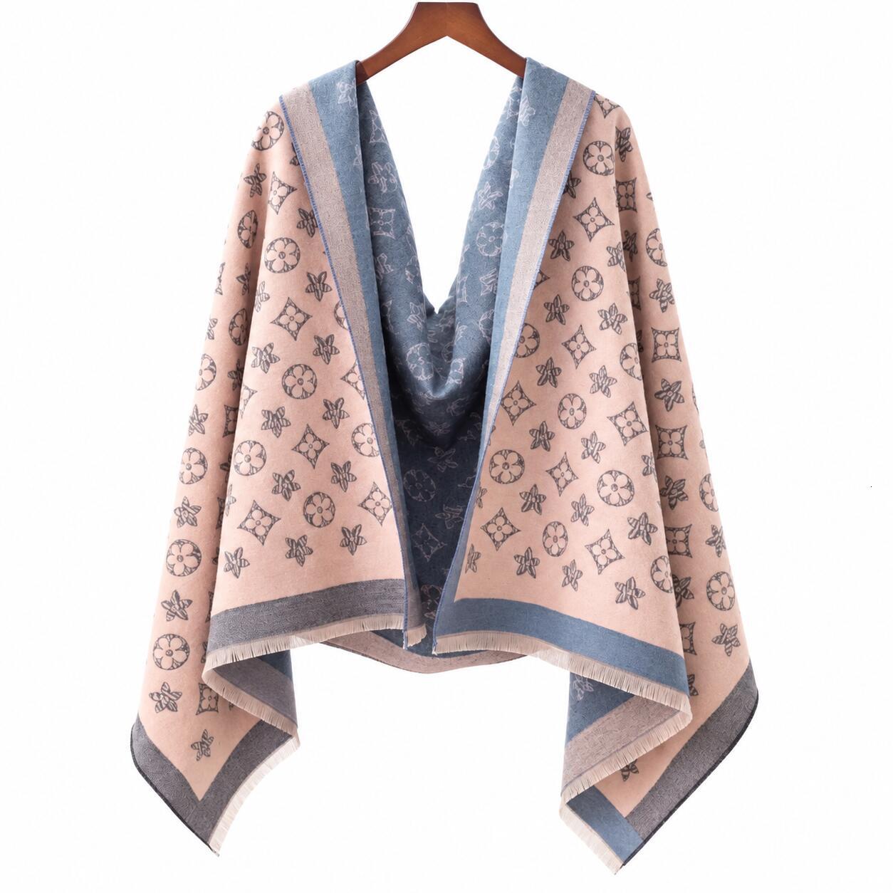 Womens Designer Winter Scarf Luxury Cashmere Long Shawl Warm Soft Classic Printed Fashion Wrap Premium Quality Men Women Accessories