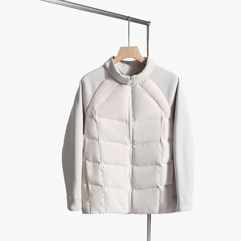 Highquality Fashionable Cool Versatile Trendy Casual Mens Clothing Warm Standup Collar Short Down Jacket 260920