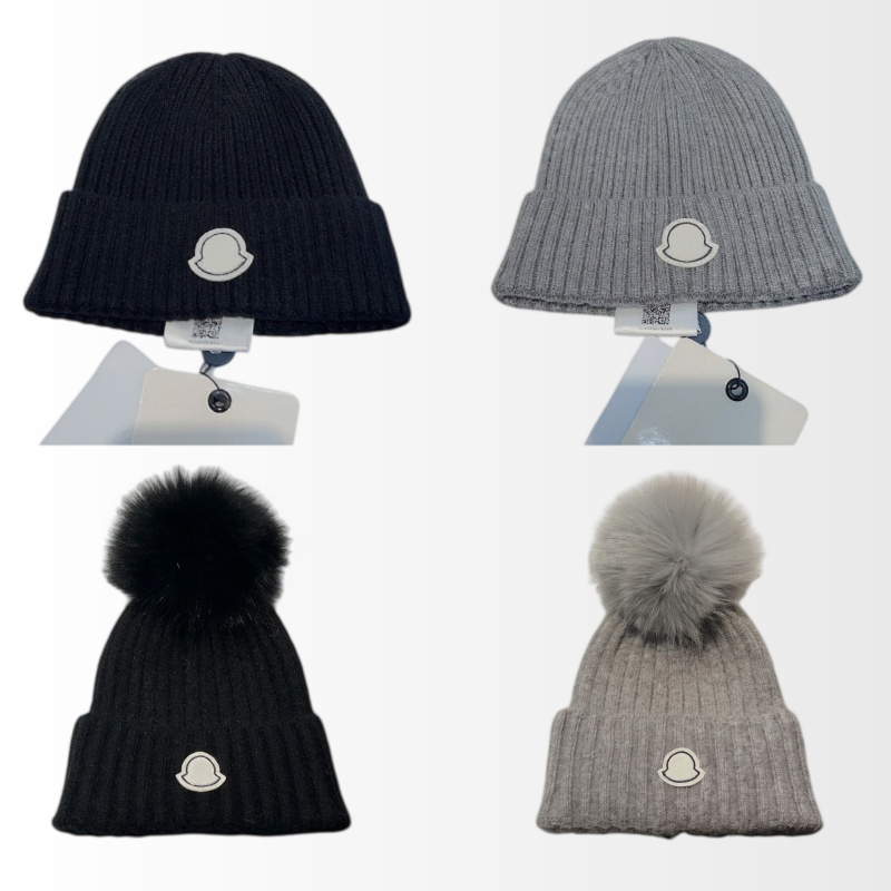 Winter Hats For Women Men Classic Letter Knitted Designer Beanie Autumn Warm Thick Wool Bonnet Cuffed Embroidery Cold Skull Caps For Men Women Coupl