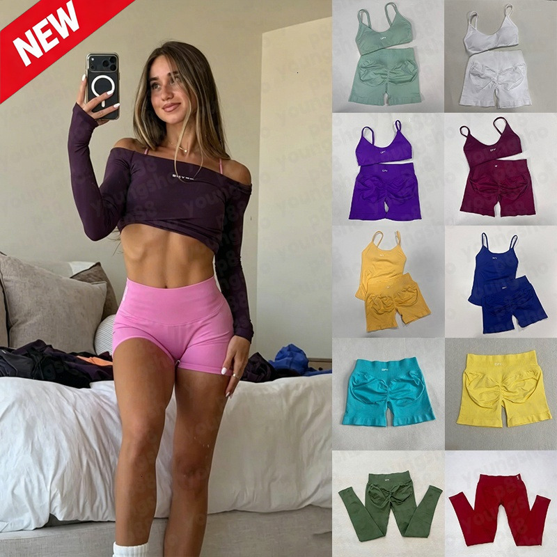 7A gym set dfynelies off shoulder top bra shorts leggings workout set yoga pilates women defyne set sports bra dfynelies flares joggers one piece dy