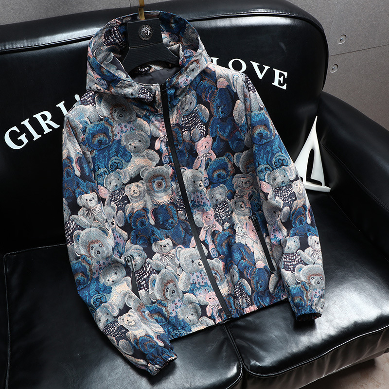 Mens Designer Jacket Luxury High-end Top Winter New Windproof Hooded Thin Fashion Casual Outdoor Suitable For Young Men's Daily Wear Boutique T