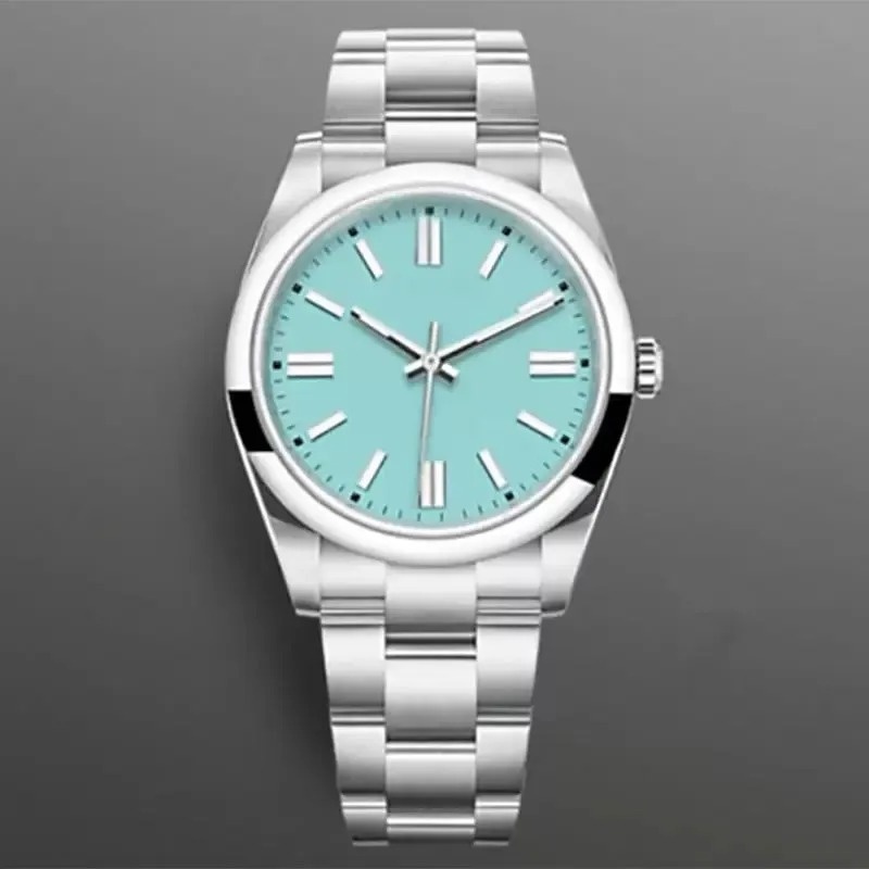 Classic Aperture Watch Men Designer Date 41mm Stainless Steel Watch Luxury Watch Automatic Mechanical Movement Sapphire Waterproof Watch