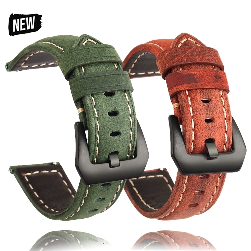 20 mm 22 mm PU-Lederarmband für Amazfit Galaxy Gear S3 Active2 46 mm 42 mm Ersatzbänder 260909
