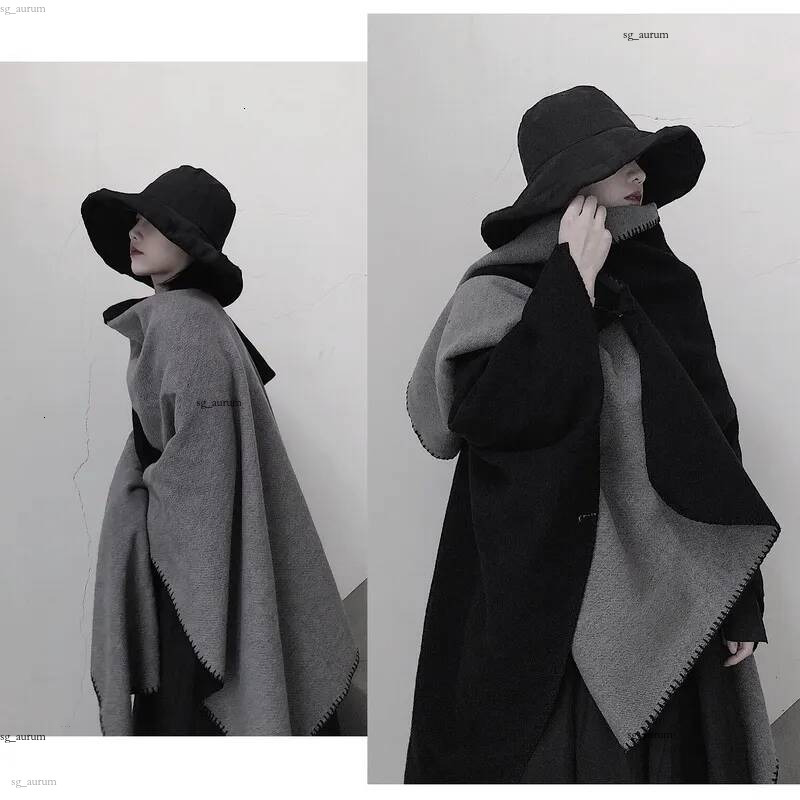 Women's Boho Ethnic dh1102856866 Poncho Shawl Wrap Cape Imitation Cashmere Thickened Warm Oversized Fall Winter Large Scarf