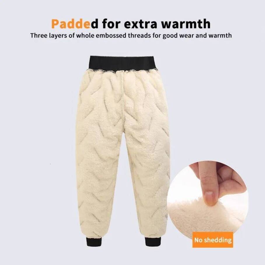 2026 New Winter Boys Girls Warm Down Children High Quality Thicken Teens Boy outdoor Girl Trousers Kids Waterproo Ski Pants fan09