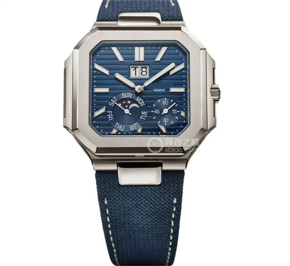 U1 Top AAA Men's luxury watch automatic mechanical movement 5822P-001 stainless sapphire Moon Phase designer watches moissanite Mens Montre De