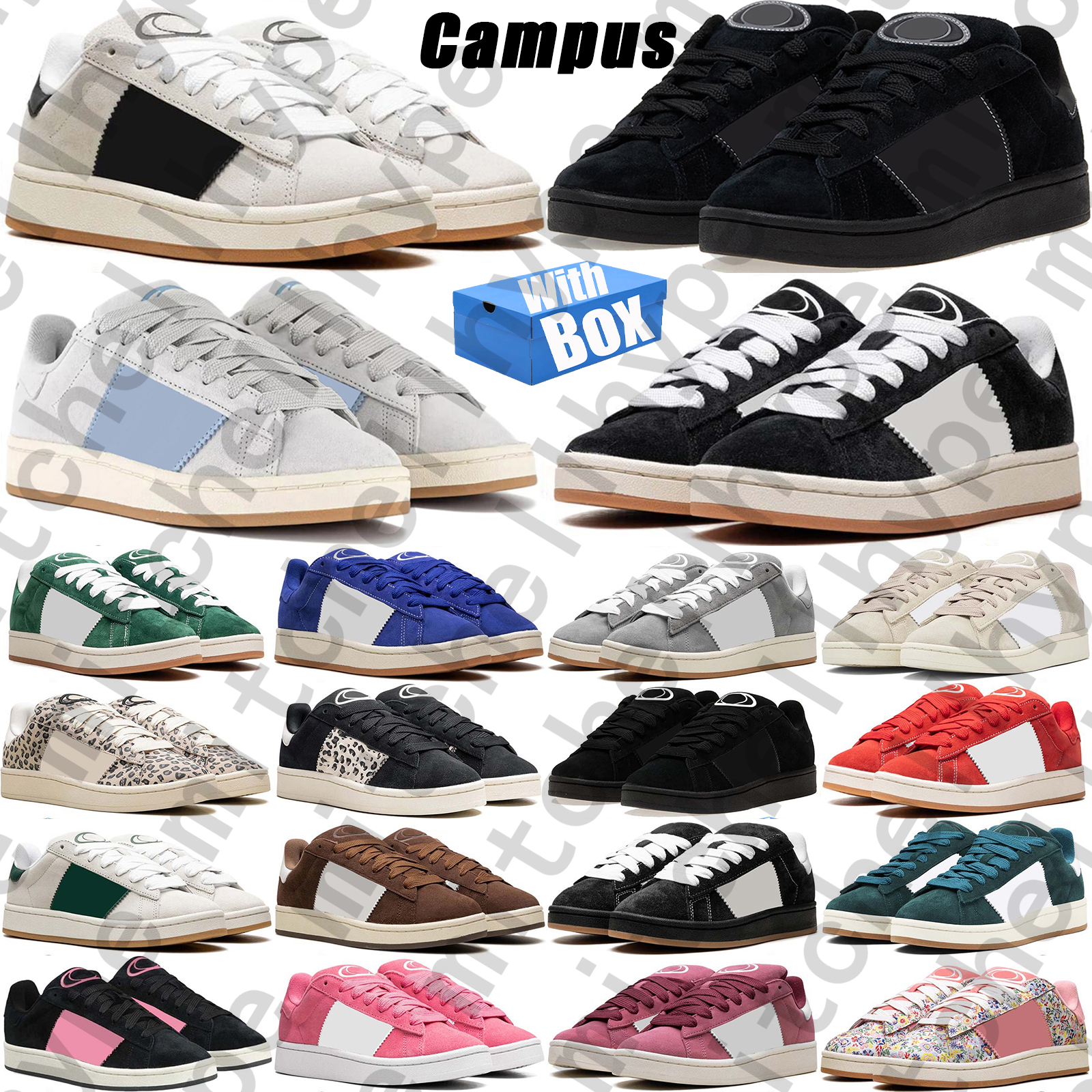 Free Shipping With Box Designer campus00 campusshoe 00s sneakers Sport Shoes for mens womens chaussures schuhe scarpe trainers schoenen baskets luxu
