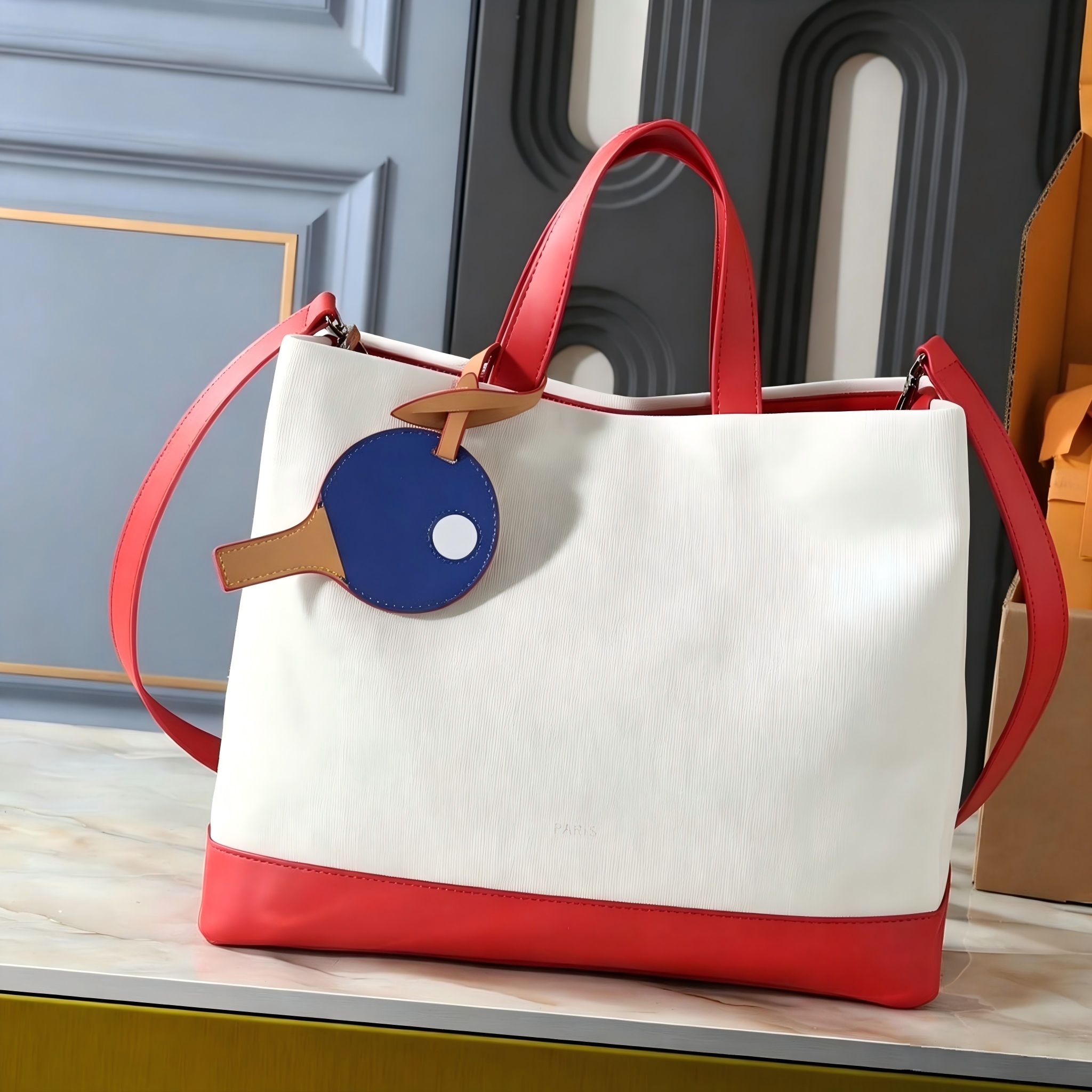 NEW Arrival Designer bags Shopper Bag Tote bags Soft Genuine Cowhide Leather with Top Handles and Detachable Shoulder Strap Spacious and ideal for D