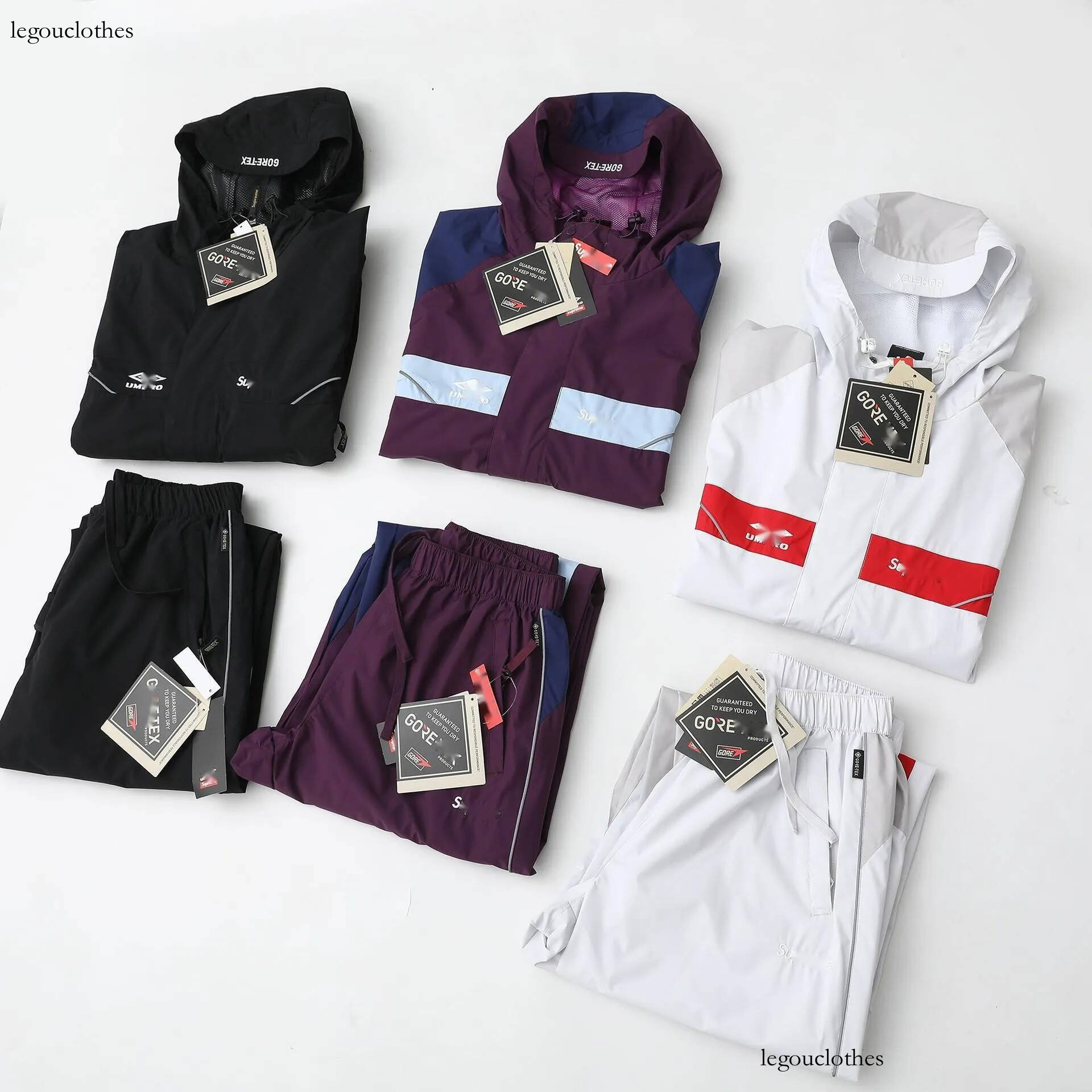 Men Jacket Designer Outdoor Luxury Zipper Jackets Waterproof Warm Raincoat Sports Coat Sv/Lt GORE TEXPROS Jacket Sweatpants Tracksuit