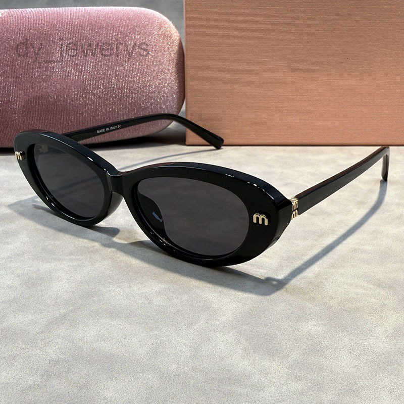 luxury designer sunglasses cat eye Oval small frame for women sunglasses classic party Travel trend Beach shading UV protection fashion glasses