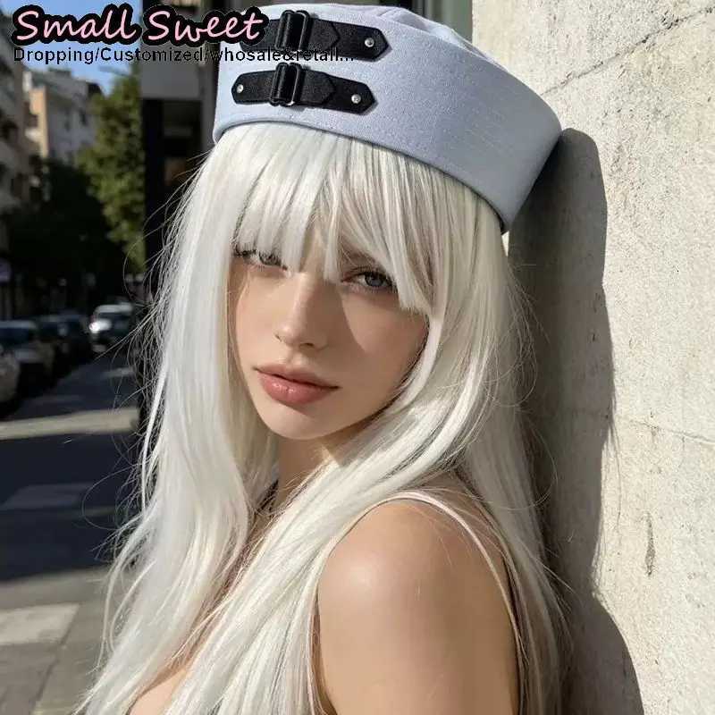 Girl Subculture Y2K Berets Women Versatile Vintage Beret Festival Black Leather Buckle Sailor Hat PU Chain Sweet Captain Hat Cute Hats N260919