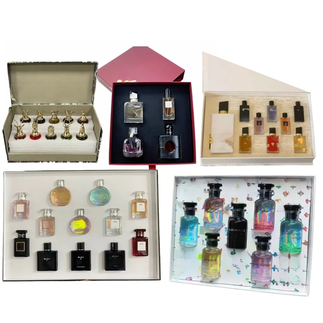mini perfume set gift box set Cologne men and women luxury brand high quality gift set perfume cologne smell good lasting body spray holiday gift Ch