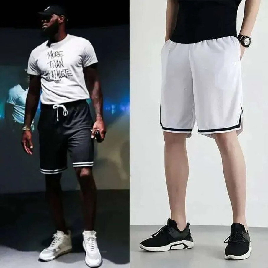 2026 Nuova Estate Pantaloncini Sportivi all'aria aperta Casual da Uomo Ive Point Tendenza Basket Allentato Abbigliamento Esterno Pantaloni Grandi Ma