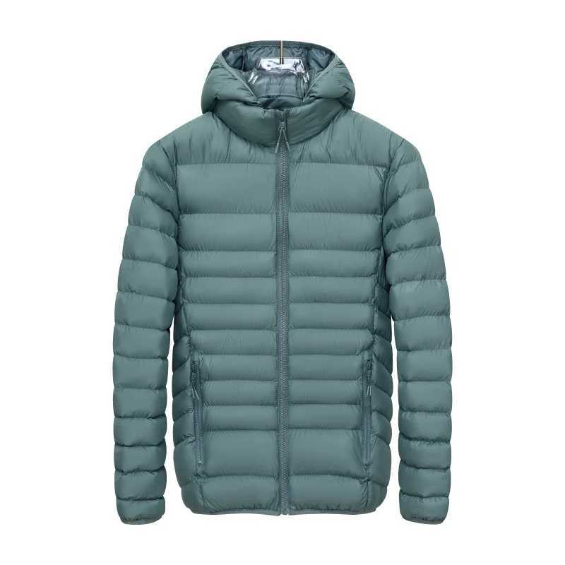 Parkas Mens New Style Winter Thick Down Cotton Coat Graphene Heat Gathering Mens Jacket Warm Wind Proof Hooded Cotton Outfit Q260921