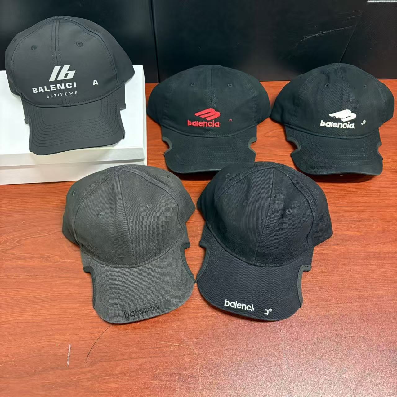 summer hat designer balenaga Parinciaga baseball cap woman casquette gorras Bajia Gap Washed High-Quality Lettered Fashionable Casual Versatile Base