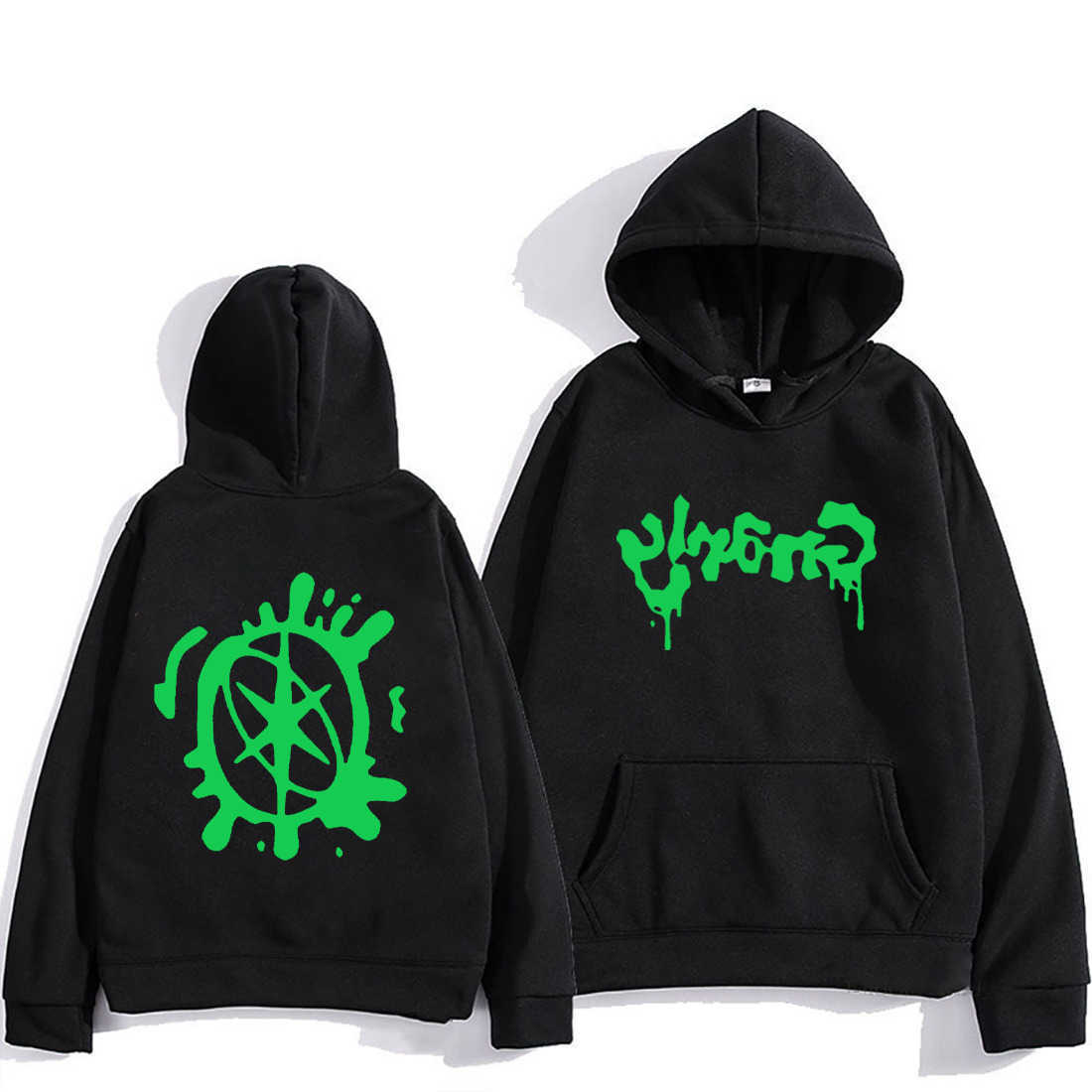 Hoodies Sweatshirts Katseye Merch Men's Gnarly Printed Hoodie Men Women Casual oversized hoodie hip hop streetwear vintage Long sleeve clothes