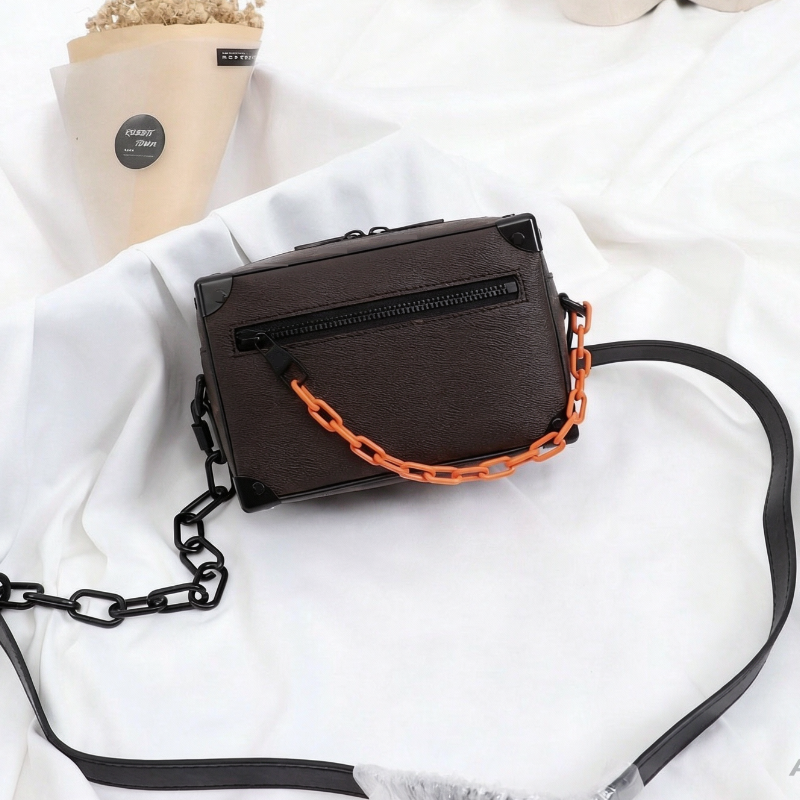 Hot Luxury Designer Bag Chain Bag New Small Square Bag Cross Body Bag Mini Box Bag Free Shipping