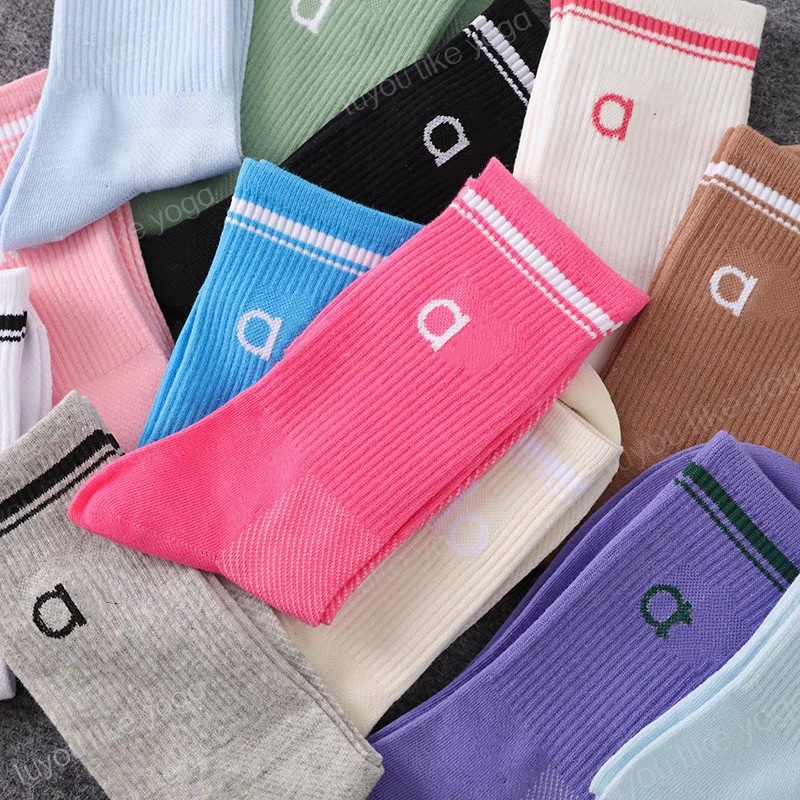 A2929 nouvelle mode chaussettes de Yoga haute qualité femme exercice soutien chaussette Pack idéal pour les activités de gymnastique 4 paires/lot