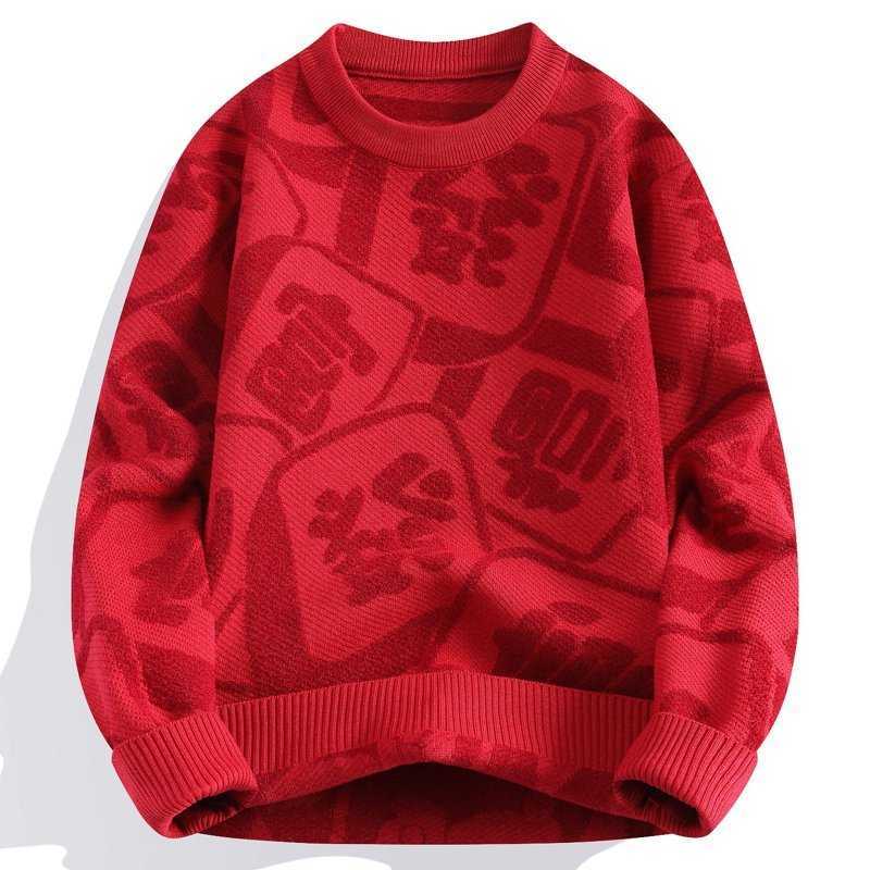 New 2025 Fall Winter Men Knitwear Top Quty Men's Soft Warm Wool Sweater Classic Fashion Handsome Sweaters S2609216SCW