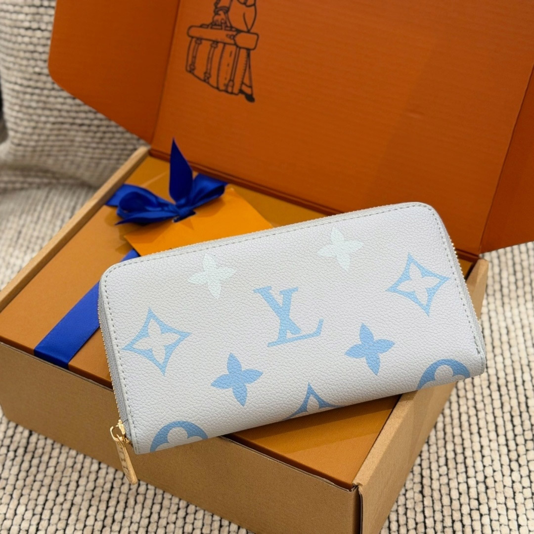 2026 5A High Quality Designe Long Purse Trends Retro Checkbook Classic Old Flower Purse Women Retro Clench Clamshell Capacity Multi Card Holder Wall
