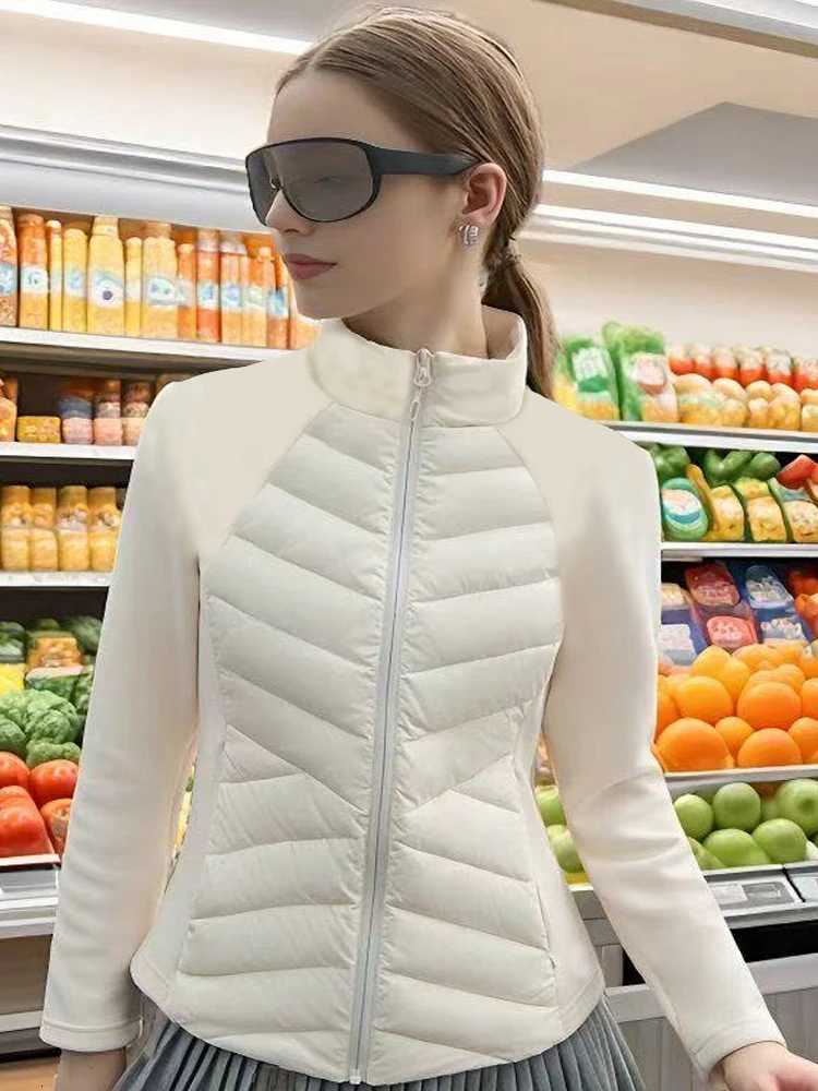 Warm Thickened Women's Short Jackets Coats Women Patchwork Autumn Winter Simple Outdoor Soft Jogging Yoga Lady Slim Zip-up Sport Jackets C26092