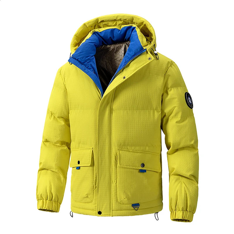 Arrived Men Fall Winter Parkas Male Thickened Warm Padded Jacket Loose Hooded Casual Clothing Men's Cotton Coat 260920