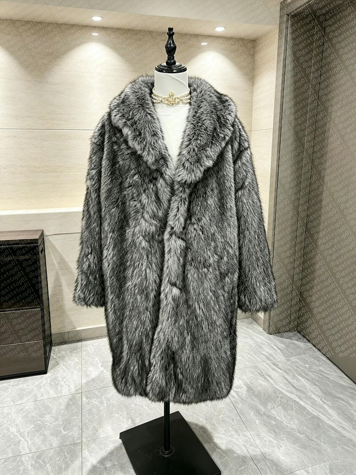 High quality best selling items Furyoume 2026 Women Winter Coat Real Fox Fur Coat Xlong Clothes Natural Fluffy Fur Jacket Ladies Fashion Streetwear