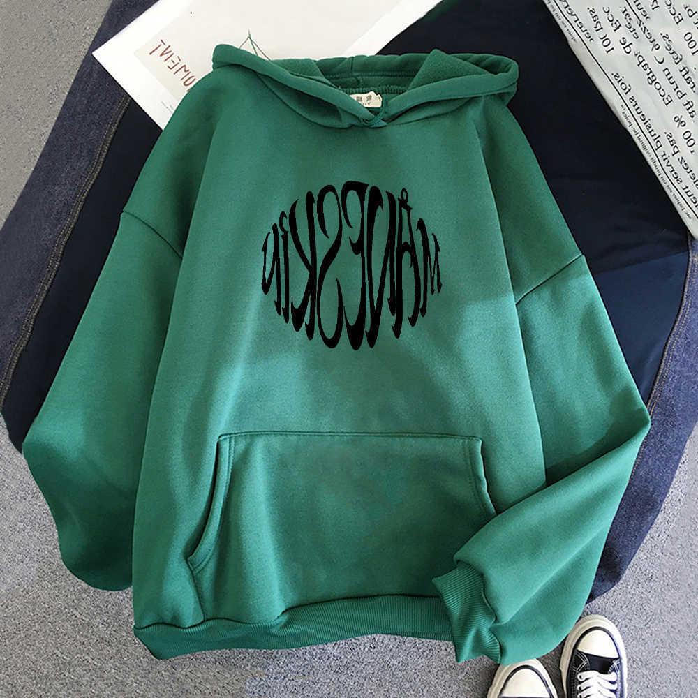 Hoodie Men's Hoodies Sweatshirts Maneskin New Fashion Women Oversized Loose O-Neck Casual Sweatshirts Hoodies Harajuku Pullovers Hoody 11 Color