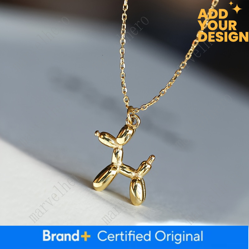European And American Fashion New Style Simple Hip Hop Balloon Dog Pendant