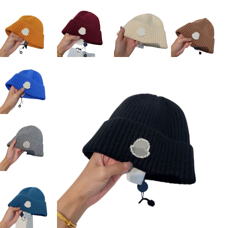 Winter Hats For Women Mens Hat Designer Beanie Classic Knitted Cuffed Bonnet Fashion Fall Thermal Skull Cap Casua High Quality Muts Breathable Hundr