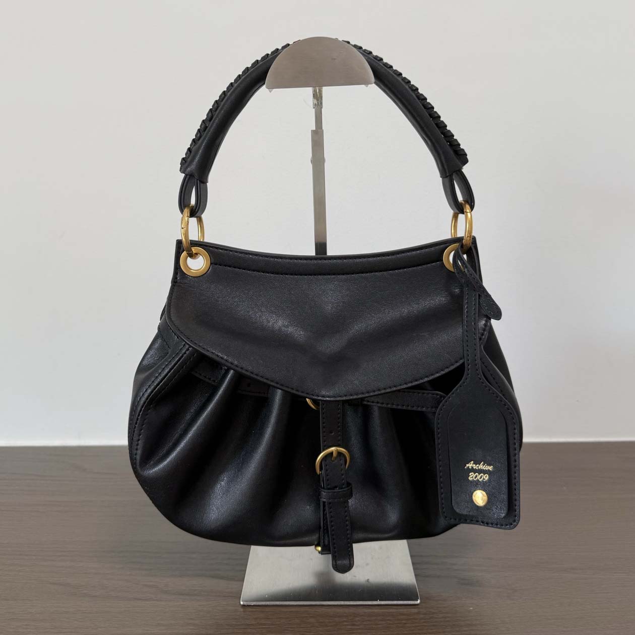 12A Designer bag Rendez-vous shoulder bag women's handbag retro bag genuine sheepskin hobo crossbody bag Maillard flip bag large capacity trave