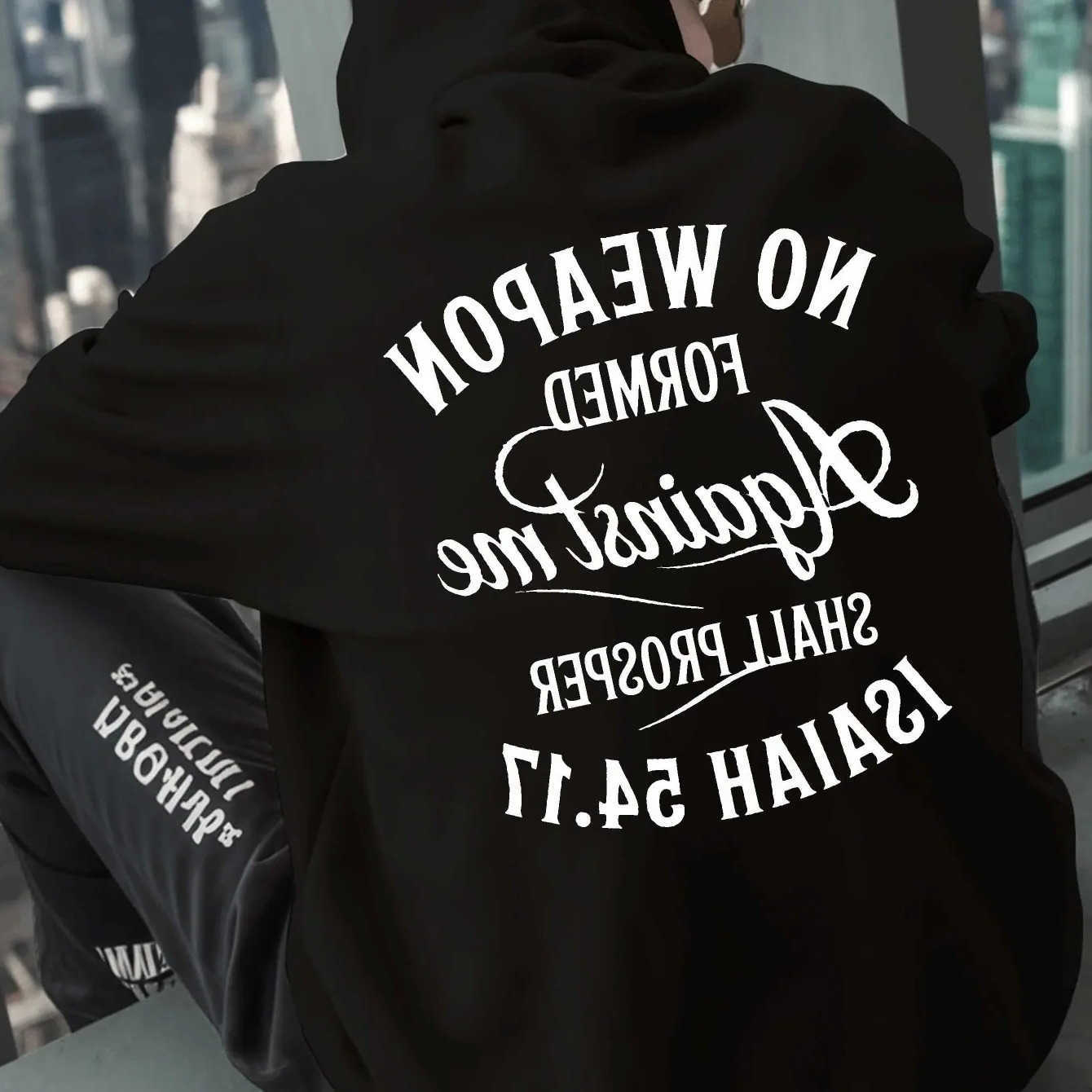 Autumn Men's Hoodies Sweatshirts 2026 and winter new men's and women's hooded sweatshirt with large letter print on the back for dail