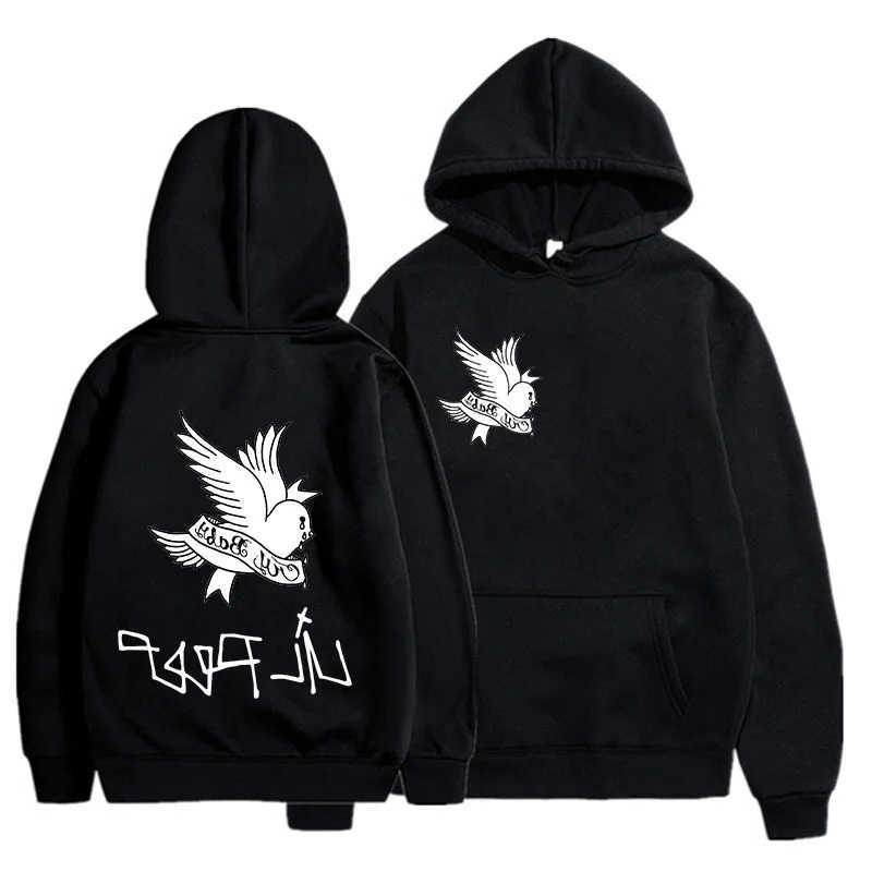 New Men's Autumn/Winter Hoodies Sweatshirts Lil Peep Fashion Printed Hoodie Men's/Women's Lil Love Street Wear Men's Casual Hip