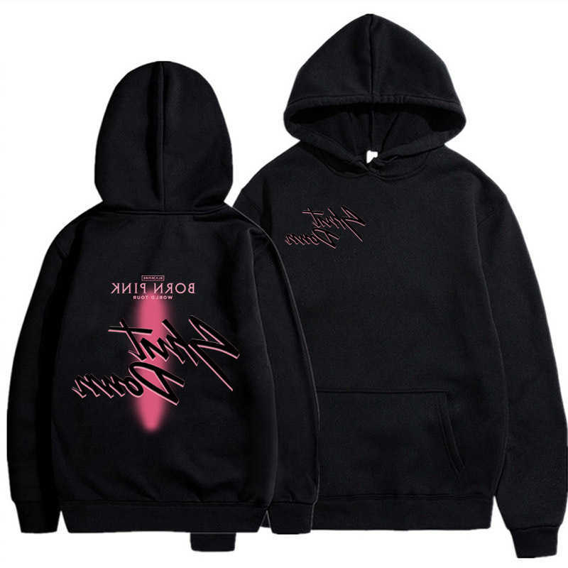 Hoodies Sweatshirts Kpop Street Men's Style Eco Hoodie Funny Print Winter Warm Long sleeve Unisex Fashion Loose Hooded Sweatshirt D260921
