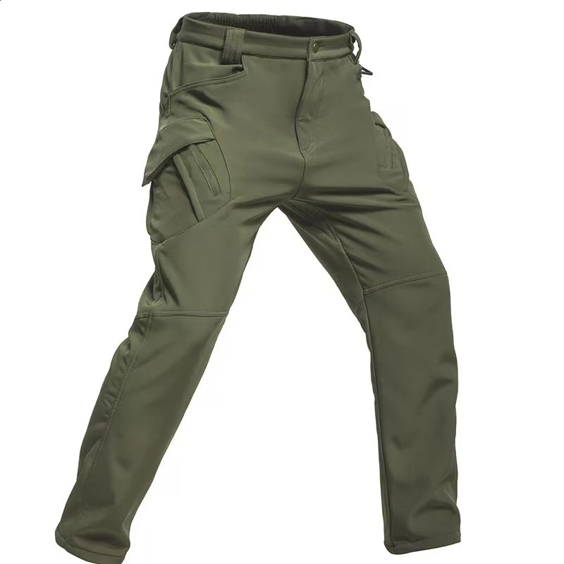 Plus Size Mens Tactical Pants Multiple Pocket Elasticity Military Urban Tacitcal Trousers Men Waterproof Cargo 260907
