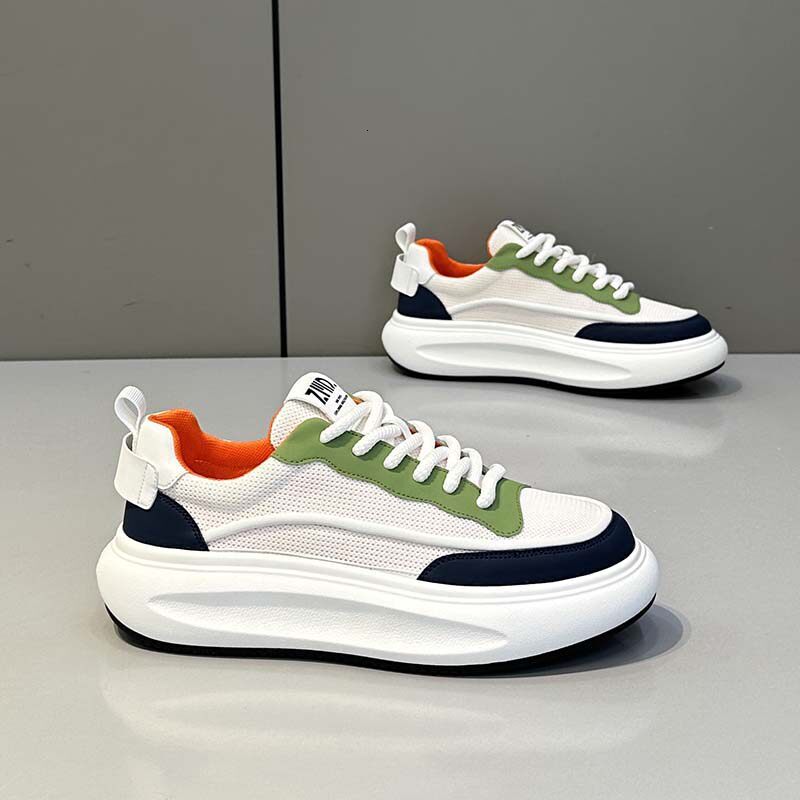 Men's 2025 Summer Fashion Casual Mesh Breathable Thick Sole Comfortable Designer shoes Trendy Sports Versatile Casual shoes Style Shoes