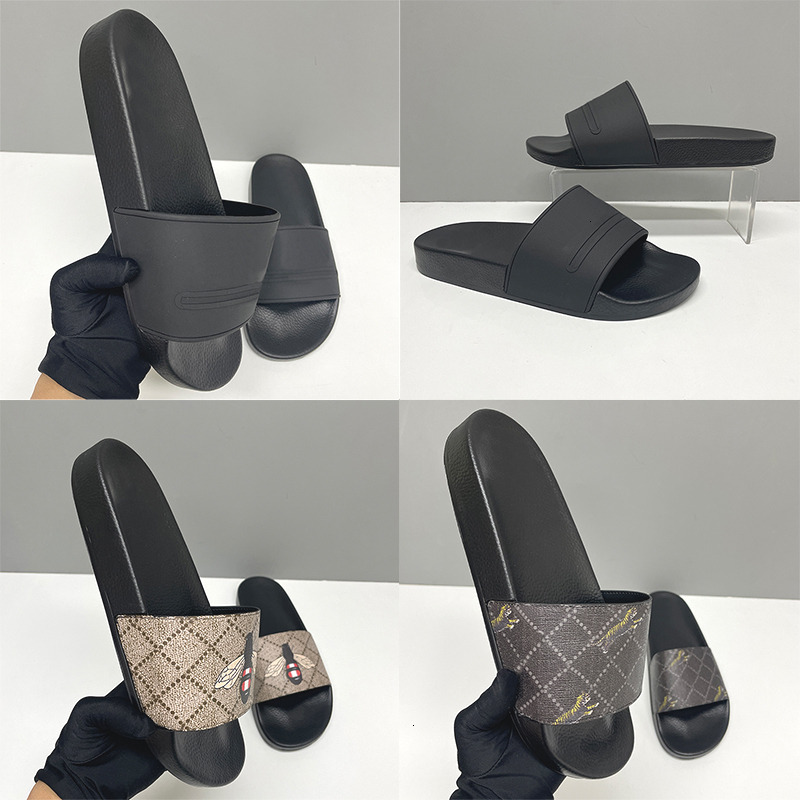 Designer Men Women Slides Classic Embossed Pattern Wholesale Platform Sandals Slip On Rubber Slippers Non Slip Summer Outdoor Beach Casual Slide 311