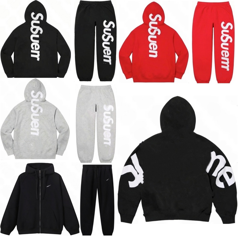 mens hoodies designer hommes à capuche ensemble vestes femmes sweat zip up hoodies pantalons de survêtement de luxe unisexe polaire veste hommes