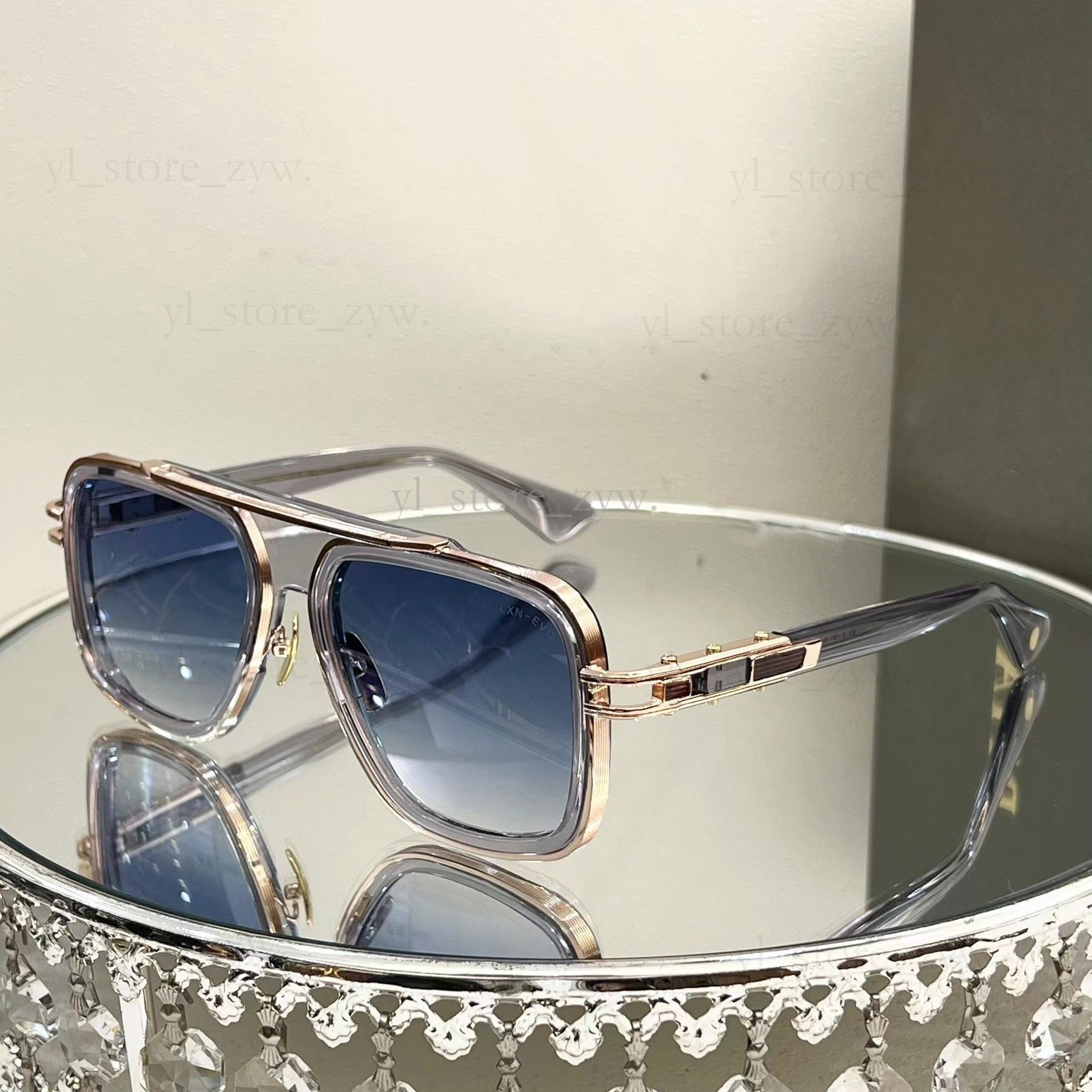 Top Original A DITA H SIX Designer Sunglasses For Mens Famous Fashionable Retro Brand Eyeglass Fashion Design Women Glasses LXN EVO aef