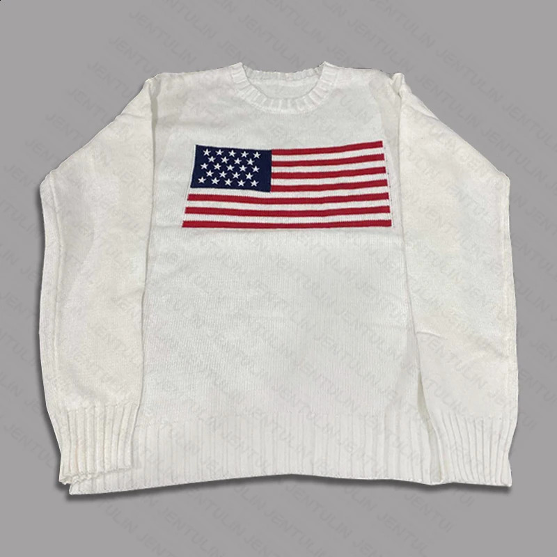 Women's Hip Hop Knitted Sweater Winter Harajuku Fashion Loose Casual Streetwear Pullover Y2K Vintage 90s Top Knitted Sweater 260920