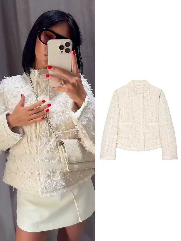 Women's Jackets Women Commute Jacket Stand Collar Long Sleeve Short Suit Coat Solid Color Fashion Outerwear Elgant Slim Ladies Office Coat New