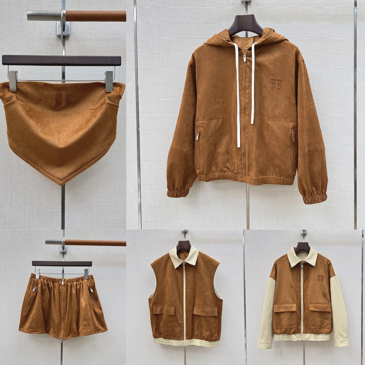 Luxury Women Vintage Contrast Color Jackets Casual Versatile Windproof Coats Sexy Tube Tops Autumn Winter Street Style Y2K Chic Vest Jacket