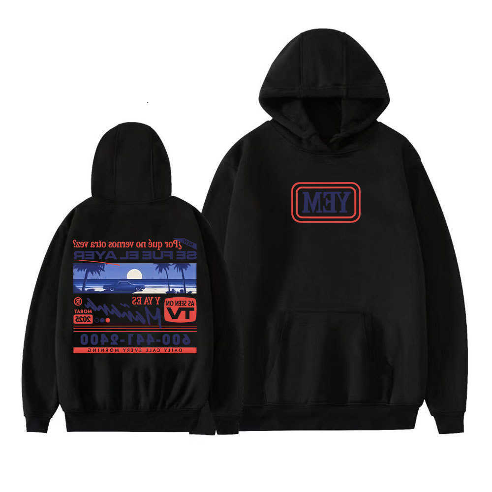 Morat Men's Band Hoodies Sweatshirts Asuntos Pendientes Album Yem Hoodies Men's High Street Hip Hop Punk Sweatshirt Casual Hooded D260921