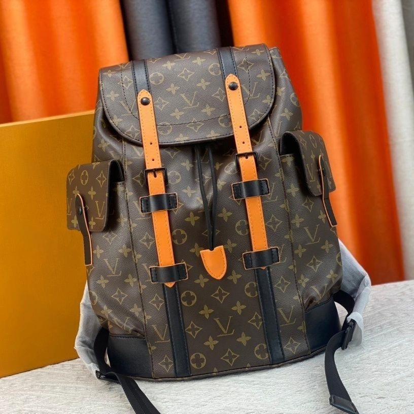 Zaino di design Zaino in tela di lusso per uomo Donna Borsa a tracolla con stampa vintage Borsa da scuola da viaggio multiuso per esterni