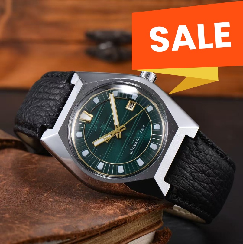 NEW classic Men Womens mens SEIKOly Automatic movement wristwatches High quality luxury stainless steel wristwatch PRESAGEity pins watch #136
